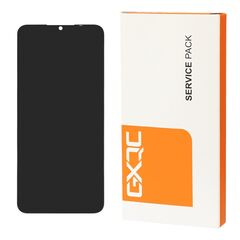 Дисплей для Realme C35 с чёрным тачскрином Service Pack. Complektuha