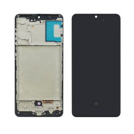 Дисплей для Samsung A315 Galaxy A31 (2020) с чёрным тачскрином и корпусной рамкой 6.39 OLED. Complektuha