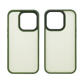 Чохол Colorful Matte Case для Apple 15 Pro темно-зеленый. Complektuha