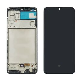 Дисплей для Samsung A325 Galaxy A32 (2020) с чёрным тачскрином и корпусной рамкой 6.39 OLED. Complektuha