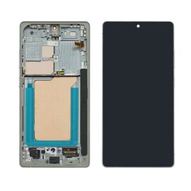 Дисплей для Samsung S938 Galaxy S25 Ultra (5G) (2025) с чёрным тачскрином и серебристой корпусной рамкой  GH82-36386 оригинал. Complektuha