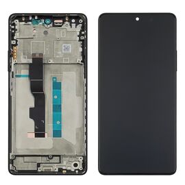 Дисплей для Xiaomi Redmi Note 13 (5G) с чёрным тачскрином и чёрной корпусной рамкой OLED. Complektuha