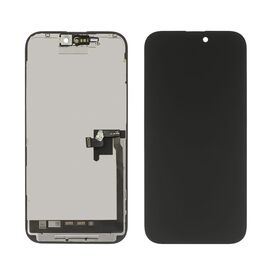 Дисплей для Apple iPhone 16 Pro Max с чёрным тачскрином без упаковки ZY-IN CELL HD+. Complektuha