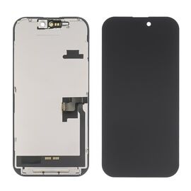 Дисплей для Apple iPhone 16 Pro с чёрным тачскрином ZY-IN CELL FHD. Complektuha