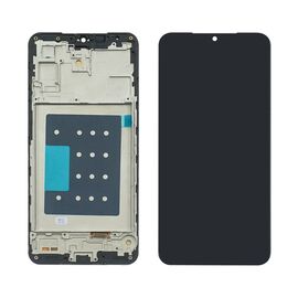Дисплей для Samsung A176 Galaxy A17 (5G) (2025) с чёрным тачскрином и корпусной рамкой OLED. Complektuha