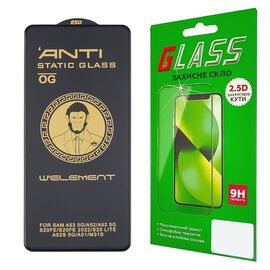 Защитное стекло для Samsung A515/ A526/ A536 A51/ A52/ A53 (0.3 мм, 5D, чёрное) ТОП. Complektuha