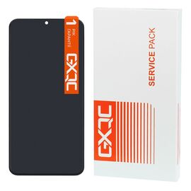 Дисплей для Samsung A236 Galaxy A23 (5G) (2022) з чорним тачскрином та корпусною рамкою GXQC Service Pack. Complektuha