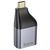Адаптер переходник Hoco UA35 Type-C to RJ45 metal grey фото 2. Complektuha