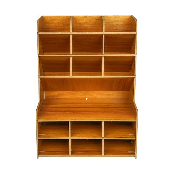 Настольный органайзер Aida AD-B15 , деревянный, шгв 28 x 21 x 15 см фото 1. Complektuha