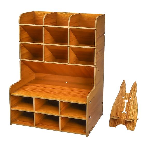 Настольный органайзер Aida AD-B15 , деревянный, шгв 28 x 21 x 15 см. Complektuha