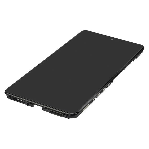 Дисплей для Xiaomi Redmi Note 12 Pro 5G с чёрным тачскрином и корпусной рамкой OLED фото 1. Complektuha