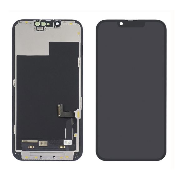 Дисплей для Apple iPhone 13 с чёрным тачскрином Original (переклеенное стекло). Complektuha