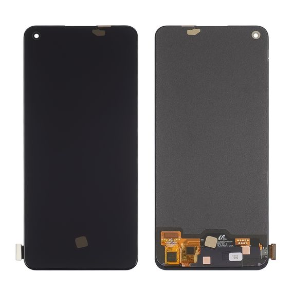 Дисплей для Realme 9 Pro Plus с чёрным тачскрином OLED. Complektuha