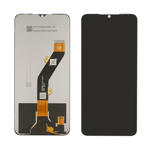 Дисплей для INFINIX Smart 7 (X6515) с чёрным тачскрином Service Pack фото 1. Complektuha