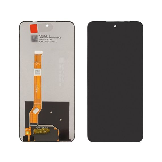 Дисплей для Oppo A58 (4G) с чёрным тачскрином Service Pack фото 1. Complektuha