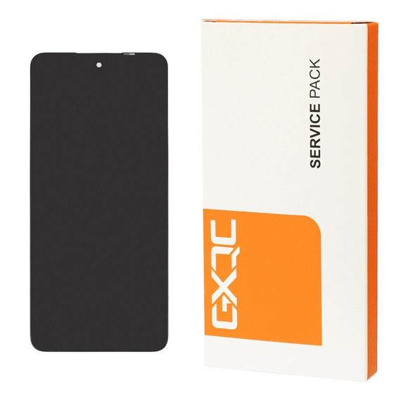 Дисплей для Oppo A58 (4G) с чёрным тачскрином Service Pack. Complektuha