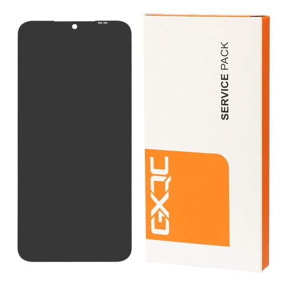 Дисплей для Samsung A145F Galaxy A14 (2023) с чёрным тачскрином Service Pack. Complektuha