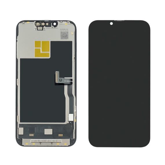 Дисплей для Apple iPhone 13 Pro с чёрным тачскрином 120Hz (без ошибки) JCID-OLED фото 1. Complektuha
