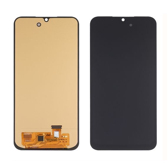 Дисплей для Samsung M156B Galaxy M15 (2024) с чёрным тачскрином (с широким ободком) OLED. Complektuha