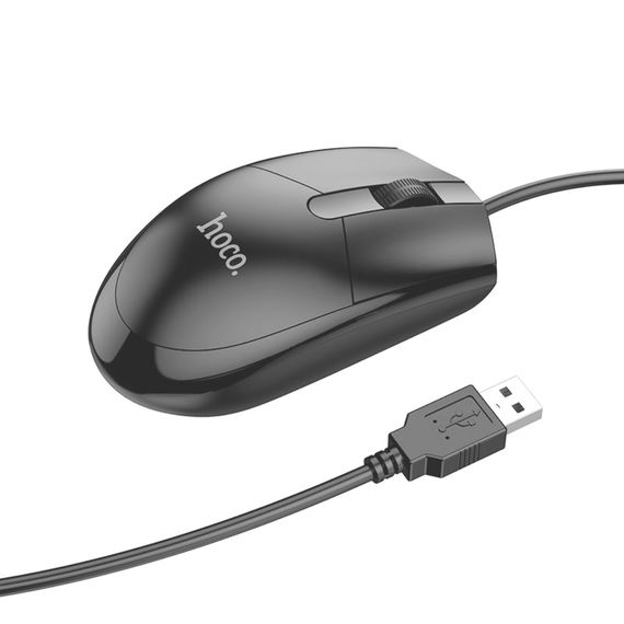 Комплект клавиатура и мышь Hoco GM16 (ENG/ РУС) черный фото 5. Complektuha