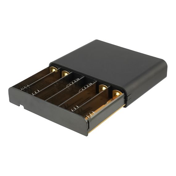 UPS для сетевого оборудования  12V/ 9V/ 5V, под аккумуляторы 18650 6 шт (без коробки) фото 1. Complektuha