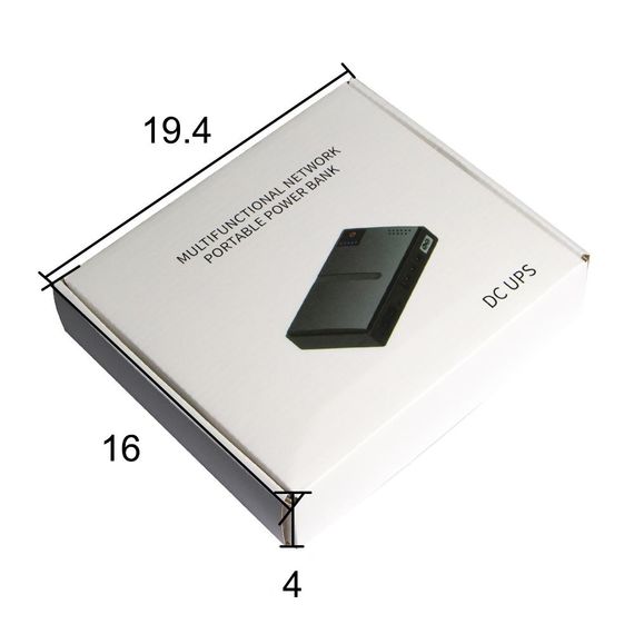 UPS для сетевого оборудования  DC1018P 12V/ 9V/ 5V, под аккумуляторы 18650 4 шт A11Q фото 8. Complektuha