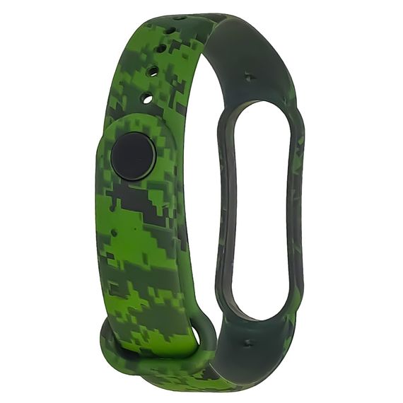 Ремешок с рисунком для Xiaomi Mi Band 5/ 6 № 05 фото 1. Complektuha