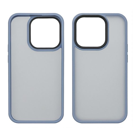 Чохол Colorful Matte Case для Apple 15 Pro синий. Complektuha