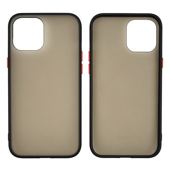 Силиконовый чехол Totu Gingle series для Apple 12 Pro Max чёрный. Complektuha