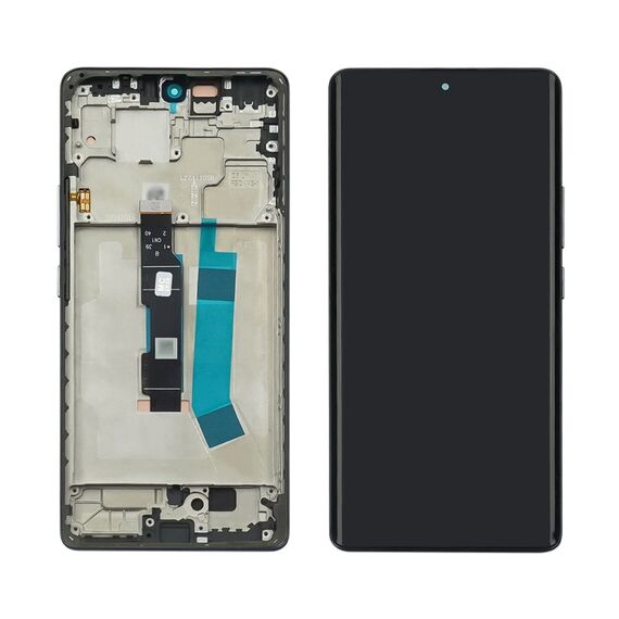 Дисплей для Xiaomi Redmi Note 14 Pro (4G) с чёрным тачскрином и чёрной корпуной рамкой Original GX фото 1. Complektuha