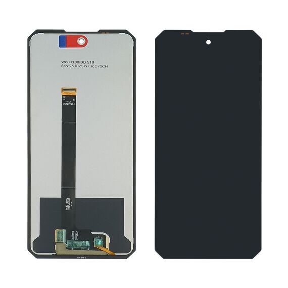 Дисплей для Oukitel WP17/ WP19/ WP21 с чёрным тачскрином. Complektuha