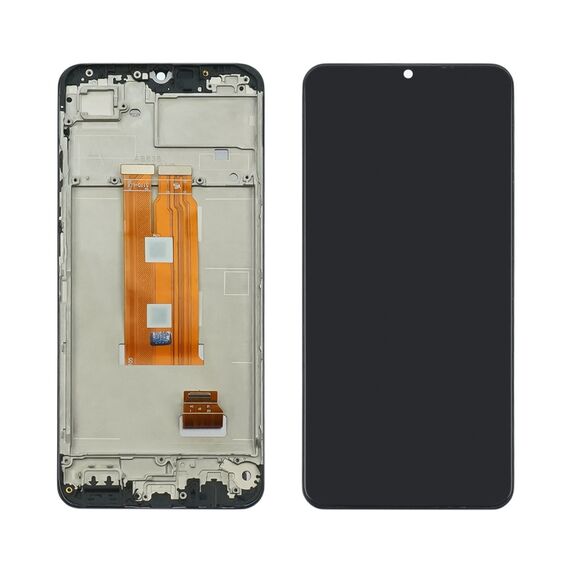 Дисплей для Realme Note 60 с чёрным тачскрином и корпусной рамкой. Complektuha
