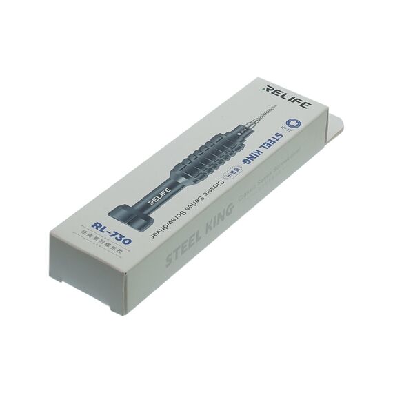 Отвёртка Relife RL-730 Steel King (4IP для iPhone 17ой серии) фото 2. Complektuha
