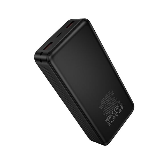 Power Bank Hoco 20000 mAh J154A 22.5W + PD 20W с дисплеем black фото 3. Complektuha