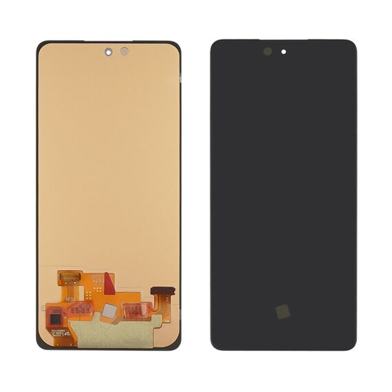 Дисплей для Samsung A536 Galaxy A53 (2022) с чёрным тачскрином OLED. Complektuha