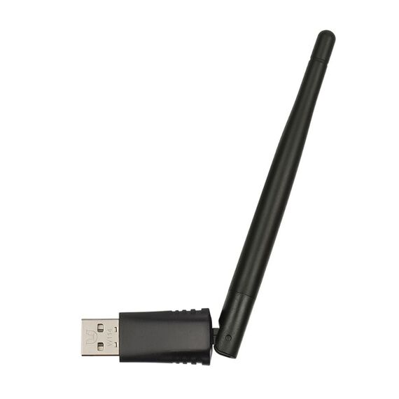 Wi-Fi адаптер  Alfa W114 USB 150Mbps IPTV / DVR RECEIVER 3DBi black. Complektuha