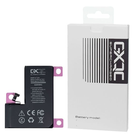 Аккумулятор GXQC Supercharged для Apple iPhone 15 Pro IC Original New (без ошибки), усиленный (3420 mAh) Service Pack. Complektuha