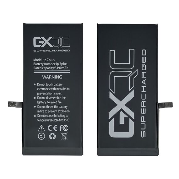 Аккумулятор GXQC Supercharged для Apple iPhone 7 Plus IC HC, усиленный (3490 mAh) Service Pack фото 1. Complektuha