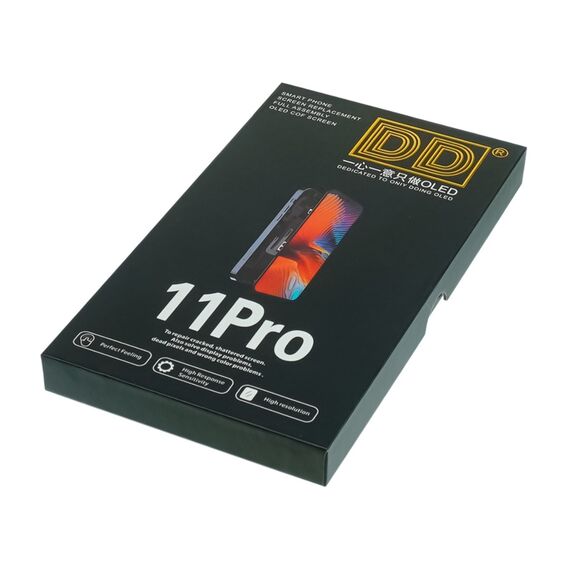 Дисплей для Apple iPhone 11 Pro с чёрным тачскрином 60Hz DD-OLED фото 5. Complektuha