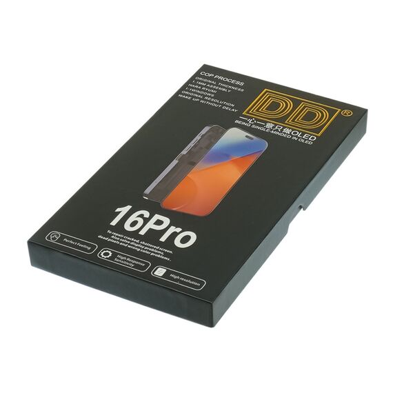 Дисплей для Apple iPhone 16 Pro с чёрным тачскрином 120Hz DD-OLED фото 2. Complektuha