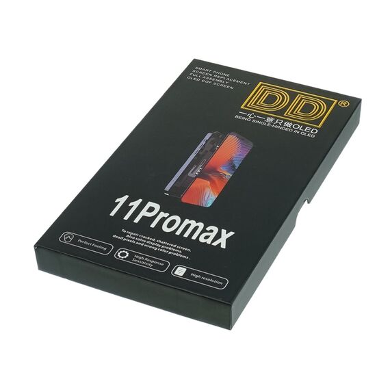 Дисплей для Apple iPhone 11 Pro Max с чёрным тачскрином 60H DD-OLED фото 5. Complektuha