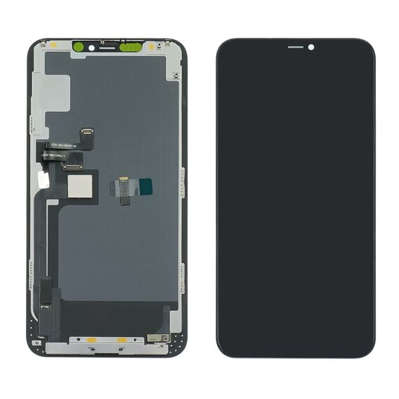 Дисплей для Apple iPhone 11 Pro Max с чёрным тачскрином 60H DD-OLED. Complektuha