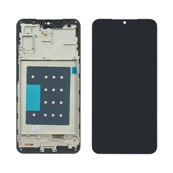 Дисплей для Samsung A176 Galaxy A17 (5G) (2025) с чёрным тачскрином и корпусной рамкой OLED. Complektuha