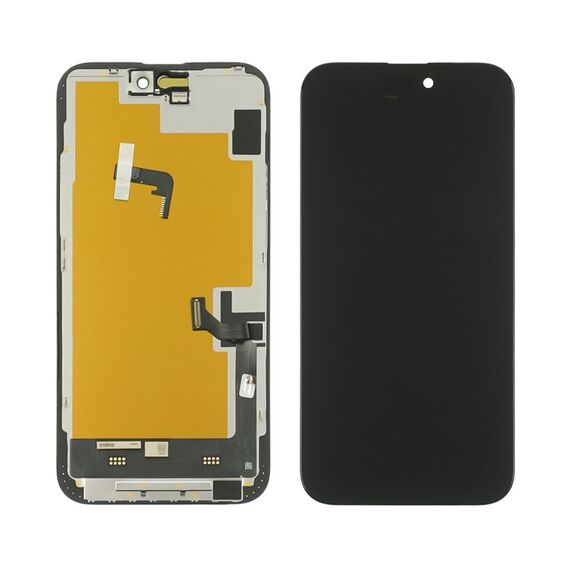 Дисплей для Apple iPhone 15 Plus з чорним тачскрином 60Hz GXQC-Super OLED SOFT Service Pack фото 1. Complektuha