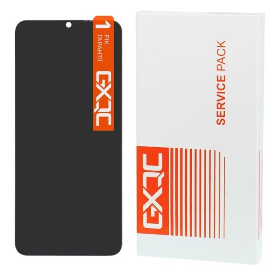 Дисплей для Vivo Y20/ Y20i/ Y20S/ V2027 з чорним тачскрином GXQC Service Pack. Complektuha