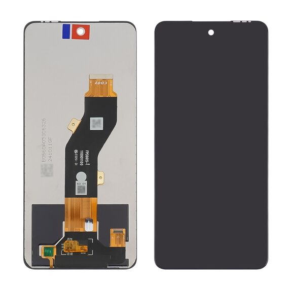 Дисплей для TECNO Spark 20 (KJ5n) з чорним тачскрином GXQC Service Pack фото 1. Complektuha
