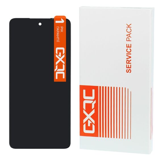 Дисплей для INFINIX Hot 40i (X6528) з чорним тачскрином GXQC Service Pack. Complektuha