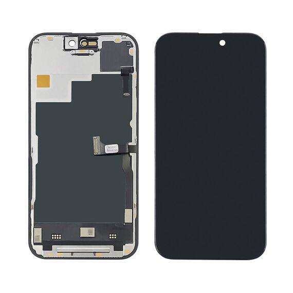 Дисплей для Apple iPhone 15 Pro з чорним тачскрином 120Hz (без ошибки) GXQC-Super IN CELL FHD Service Pack фото 2. Complektuha