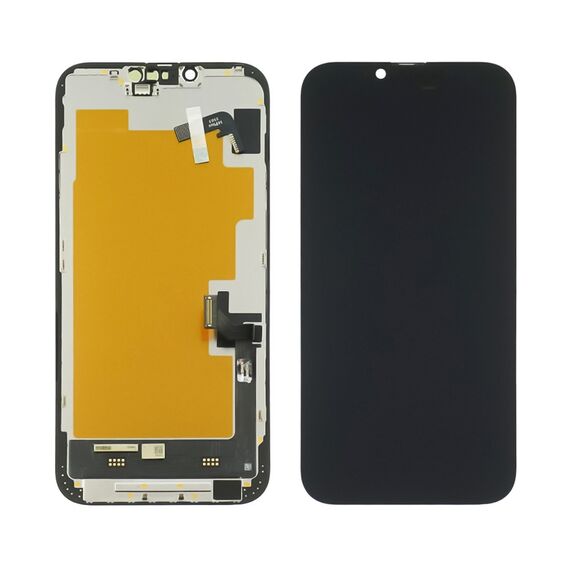 Дисплей для Apple iPhone 14 Plus з чорним тачскрином 60Hz GXQC-Super OLED SOFT Service Pack фото 1. Complektuha