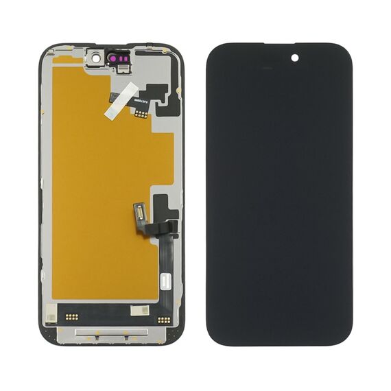 Дисплей для Apple iPhone 16 з чорним тачскрином 60Hz (без ошибки) GXQC-Super OLED SOFT Service Pack фото 2. Complektuha